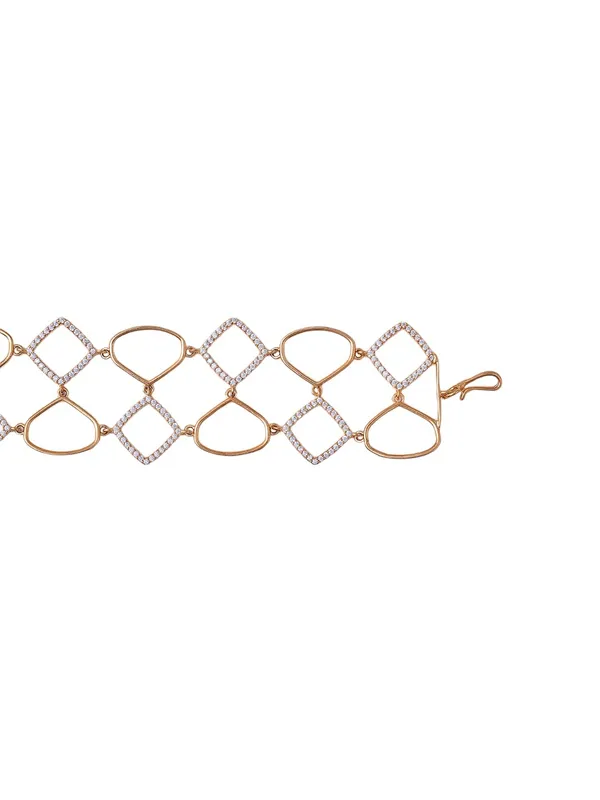 KAYRAH_Brass_Material_Gold_Plated_CZ_Stone_Studed-Bracelet_for_Women_|_Modern_Look_for_every_Girl,Women_|_Gifting_Accessories_(Design_12)