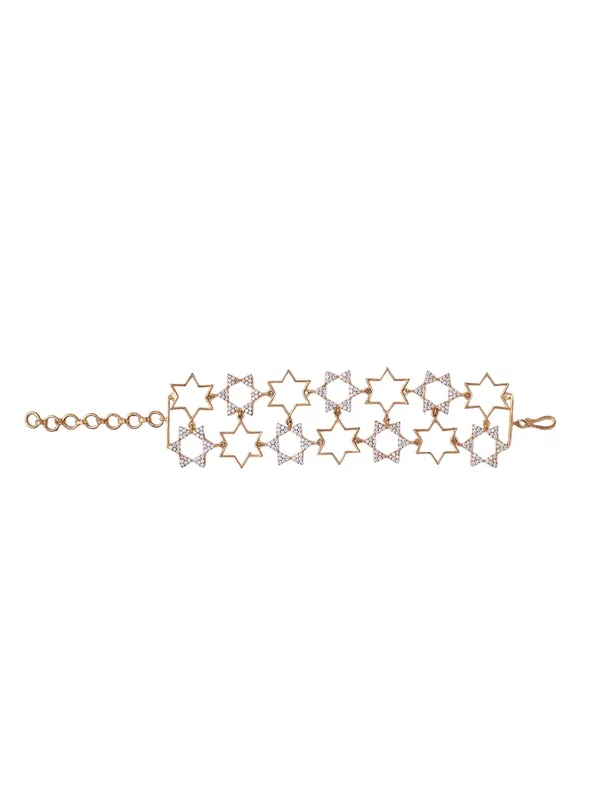 KAYRAH_Brass_Material_Gold_Plated_CZ_Stone_Studed-Bracelet_for_Women_|_Modern_Look_for_every_Girl,Women_|_Gifting_Accessories_(Design_9)