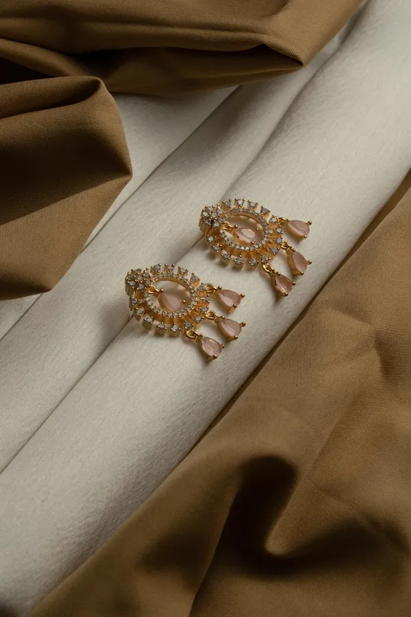 Kayrah_Pink_Women_Brass_Material_Handcrafted_zircon_Stone_Studed_Push-Back_Closer_Earrings|_for_Women_and_Girls,_Gift_for_Every_Woman