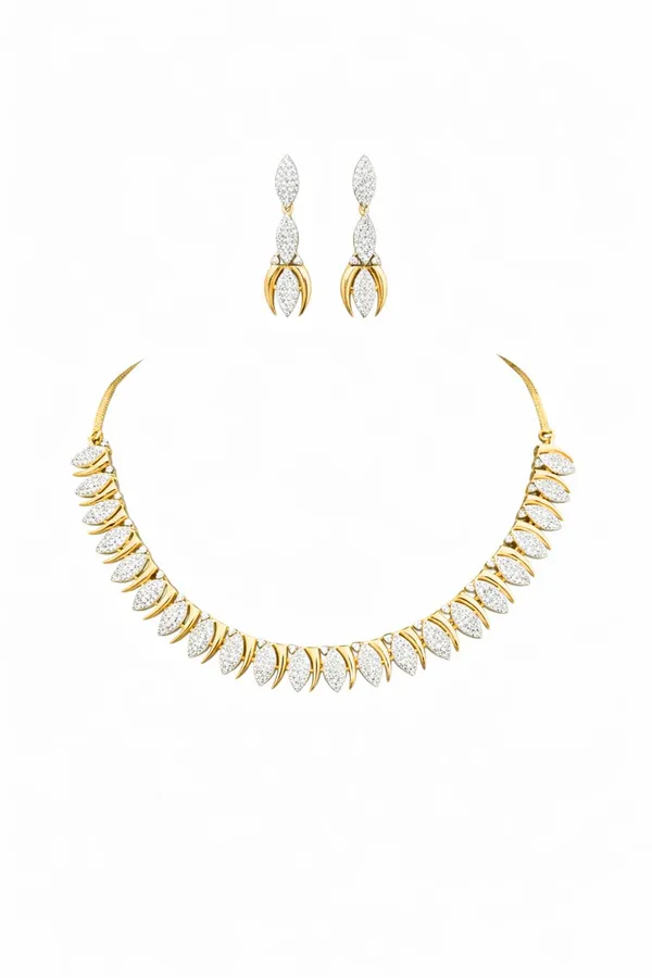 KAYRAH_Gold-Tone_Crystal_Embellished_Marquise_Necklace_Set_with_Matching_Drop_Earrings
