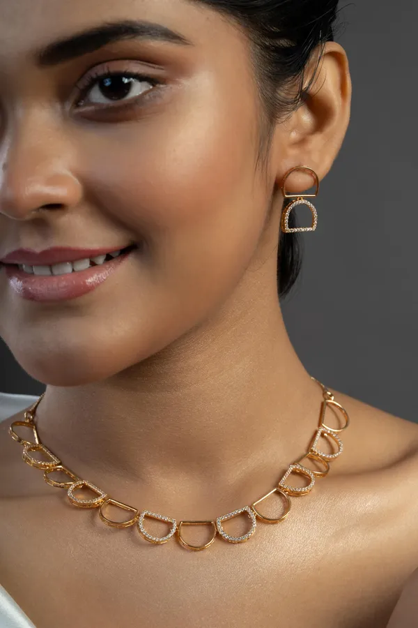 KAYRAH_Women_White_Brass_Material_Crafted_Zircon_Stone_Studed_Necklace_with_Earrings_|_Modern,_Esthetic_Jewellery_for_Women_and_Girls|_Gifting_Accessories