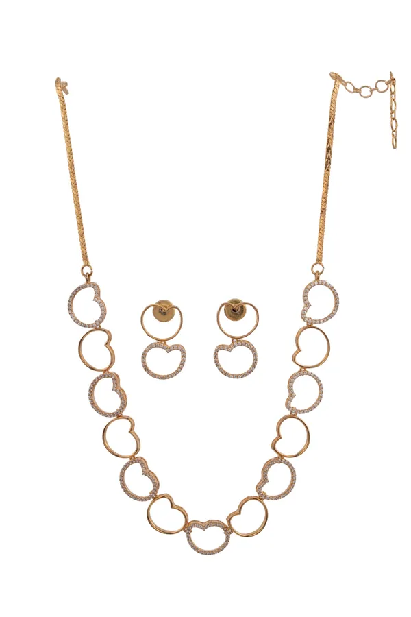 KAYRAH_Women_White_Brass_Material_Crafted_Zircon_Stone_Studed_Necklace_with_Earrings_|_Modern,_Esthetic_Jewellery_for_Women_and_Girls|_Gifting_Accessories