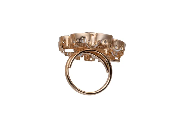 KAYRAH_Brass_Material_Topaz_Stone_Stud_Ring_for_Women_and_Girls_for_Every_Occassion_(Green_Pota)