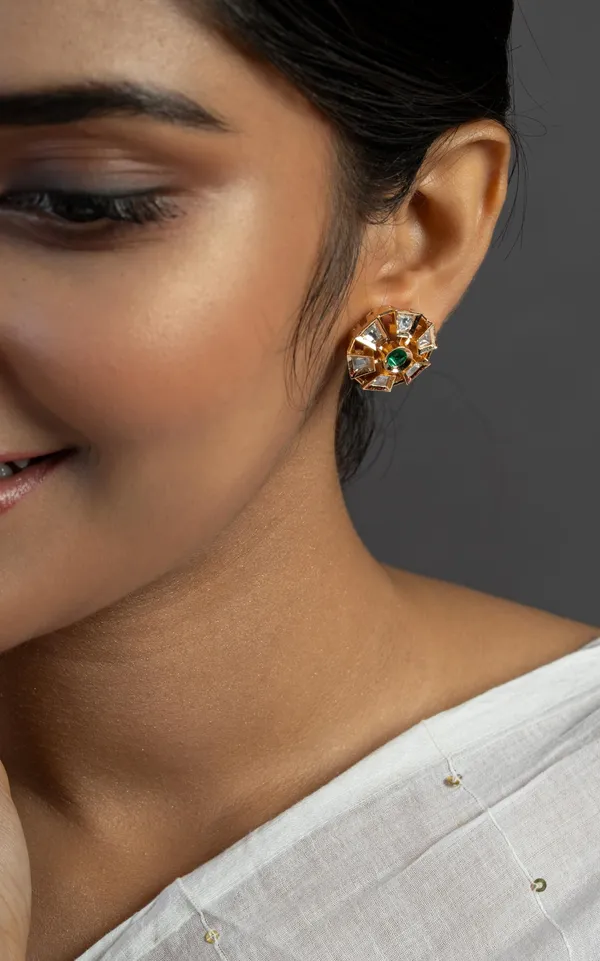 Kayrah_Green_Women_Brass_Material_Handcrafted_kundan_Stone_Studed_Push-Back_Closer_Earrings|_for_Women_and_Girls,_Gift_for_Every_Woman