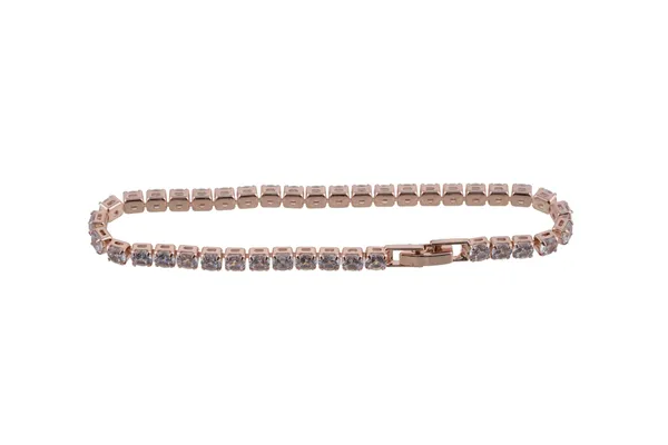 KAYRAH_White_Brass_Material_Gold_Plated_Crystal_Stone_Studed-Bracelet_for_Women_|_Modern_Look_for_every_Girl,Women_|_Gifting_Accessories