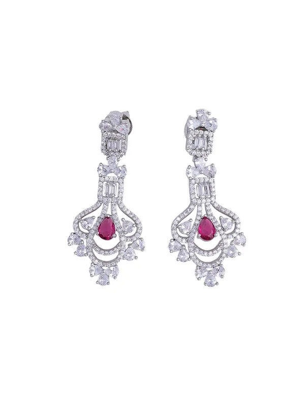 KAYRAH_Women_Pink_Brass_Material_Crafted_CZ_Stone_Studed_Necklace_with_Earrings_|_Jewellery_Set_for_Women,_Girls_(Design_3)