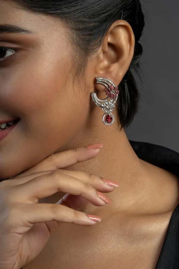 Kayrah_Women_Red_Brass_Material_Handcrafted_Zircon_Stone_Studed_Push-Back_Closer_Earrings|_for_Women_and_Girls,_Gift_for_Every_Woman