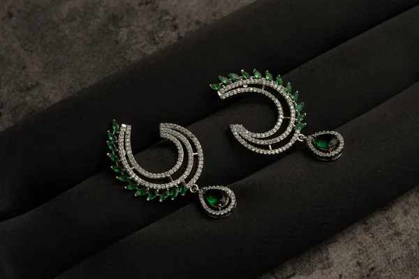 Kayrah_Green_Women_Brass_Material_Handcrafted_zircon_Stone_Studed_Push-Back_Closer_Earrings|_for_Women_and_Girls,_Gift_for_Every_Women