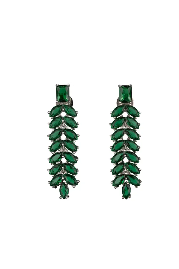 Kayrah_Green_Women_Brass_Material_Handcrafted_zircon_Stone_Studed_Push-Back_Closer_Earrings|_for_Women_and_Girls,_Gift_for_Every_Woman