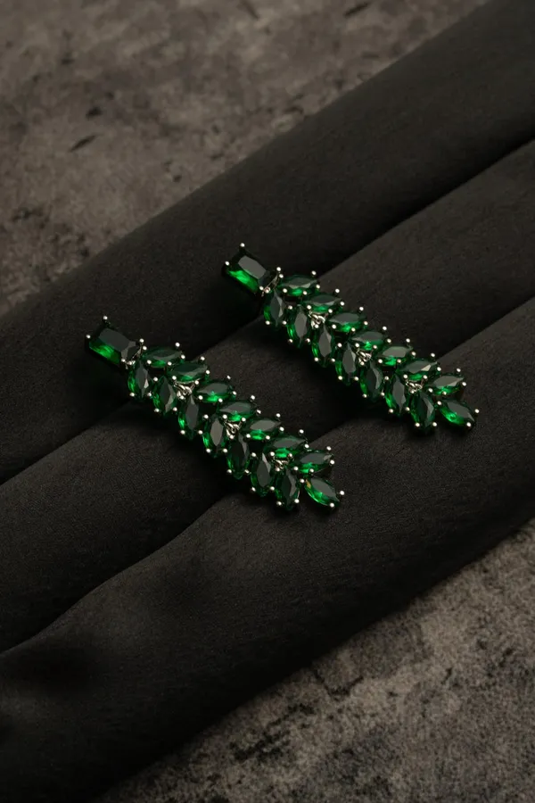 Kayrah_Green_Women_Brass_Material_Handcrafted_zircon_Stone_Studed_Push-Back_Closer_Earrings|_for_Women_and_Girls,_Gift_for_Every_Woman