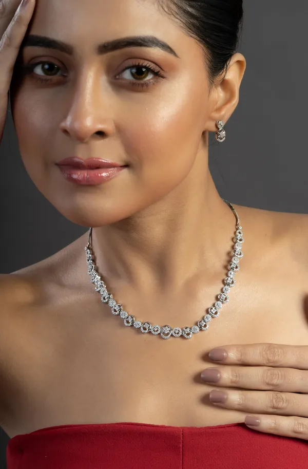 KAYRAH_Women_White_Brass_Material_Crafted_Zircon_Stone_Studed_Necklace_with_Earrings_|_Modern,_Esthetic_Jewellery_for_Women_and_Girls|_Gifting_Accessories