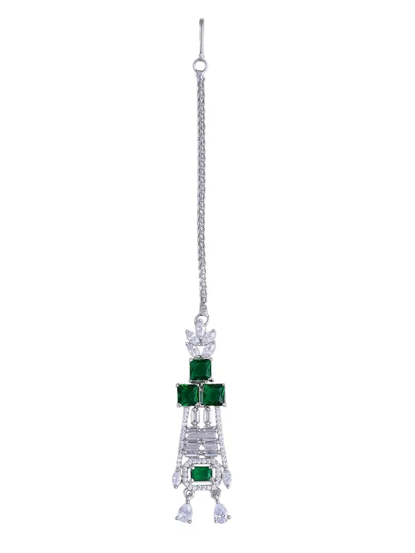 Green_Brass_Silver_Plated_Handcrafted_Water_Resistance_CZ_Stone___Chocker_Set_For_Women