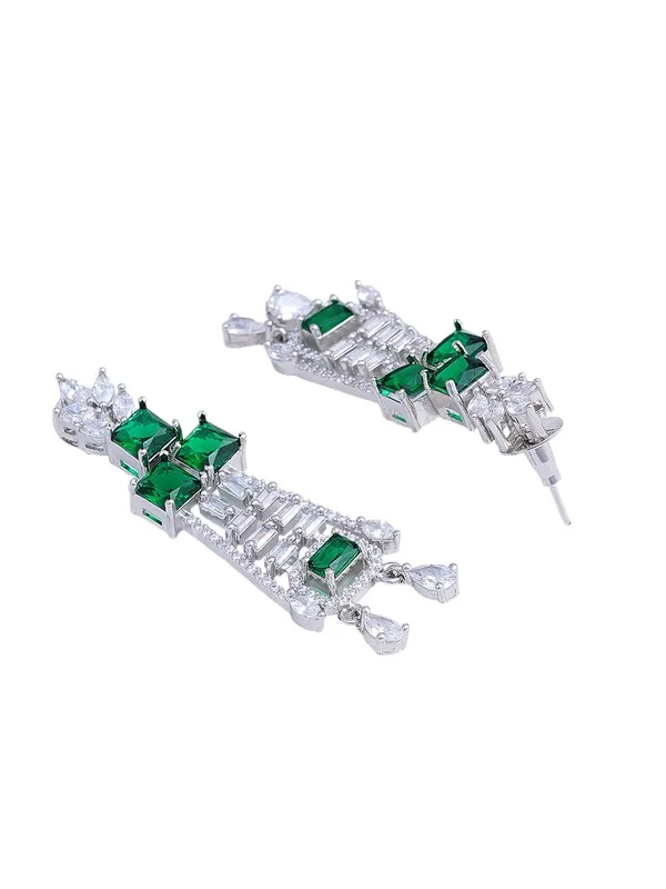 Green_Brass_Silver_Plated_Handcrafted_Water_Resistance_CZ_Stone___Chocker_Set_For_Women