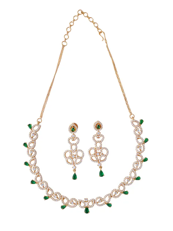 Green_Brass__Gold_Plated_Handcrafted_Water_Resistance_CZ_Stone__Necklace__Set_For_Women