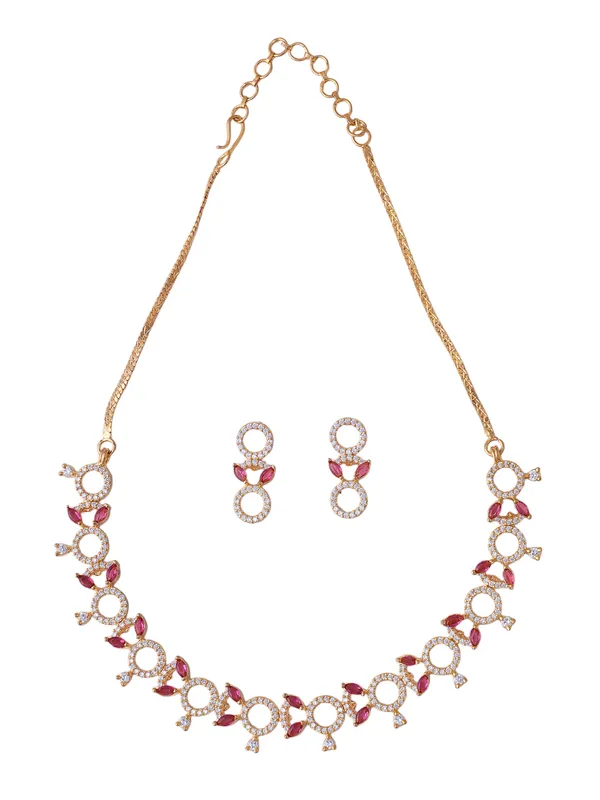 Red_Brass__Gold_Plated_Handcrafted_Water_Resistance_CZ_Stone__Necklace__Set_For_Women