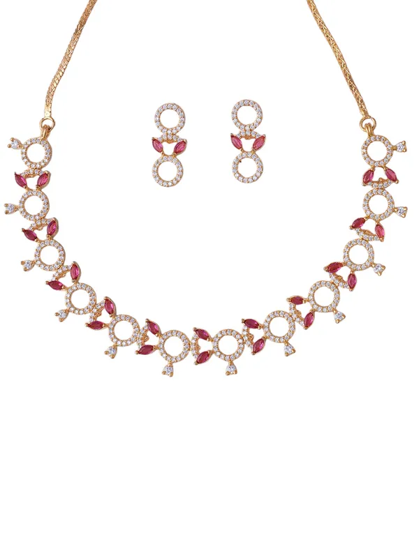Red_Brass__Gold_Plated_Handcrafted_Water_Resistance_CZ_Stone__Necklace__Set_For_Women