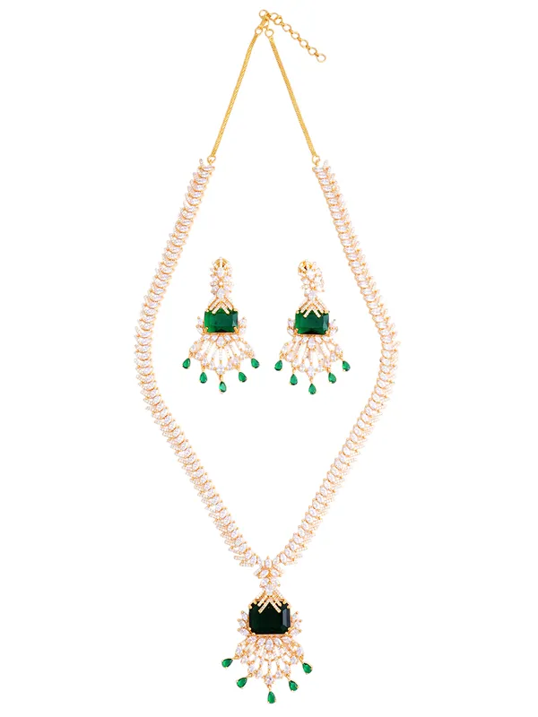 Green_Brass_Gold_Plated_Handcrafted_Water_Resistance_CZ_Stone__Necklace__Set_For_Women