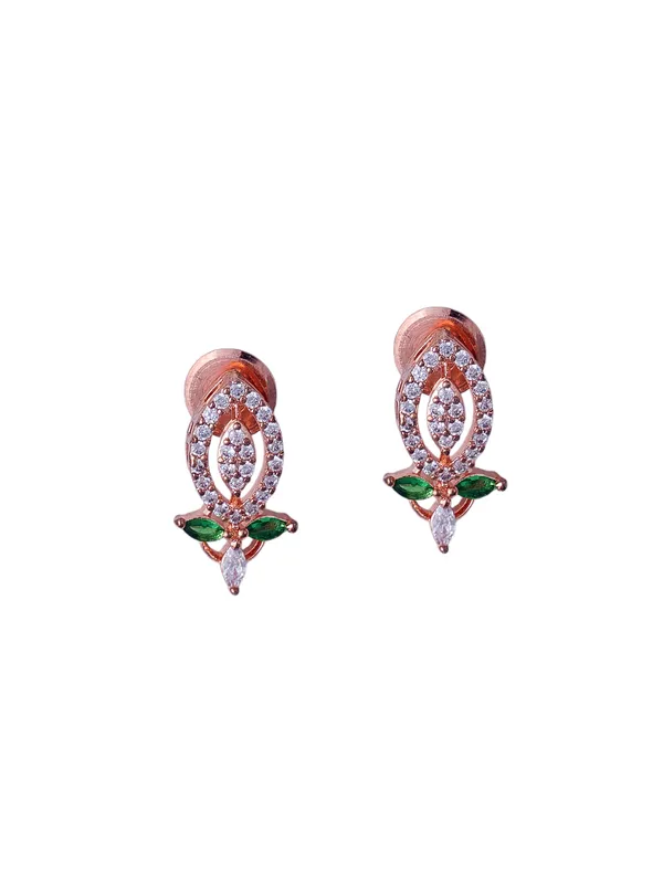 Green_Brass__Rose_Gold__Handcrafted_Water_Resistance_CZ_Stone__Necklace__Set_For_Women
