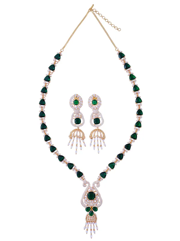 Green_Brass_Gold_Plated_Handcrafted_Water_Resistance_CZ_Stone__Necklace__Set_For_Women
