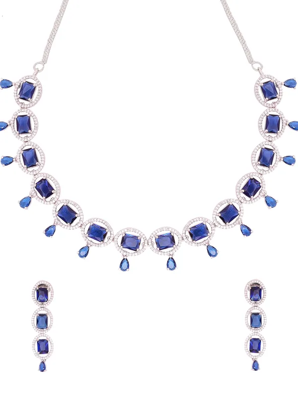 Blue_Brass_Silver_Plated_Handcrafted_Water_Resistance_CZ_Stone__Necklace__Set_For_Women