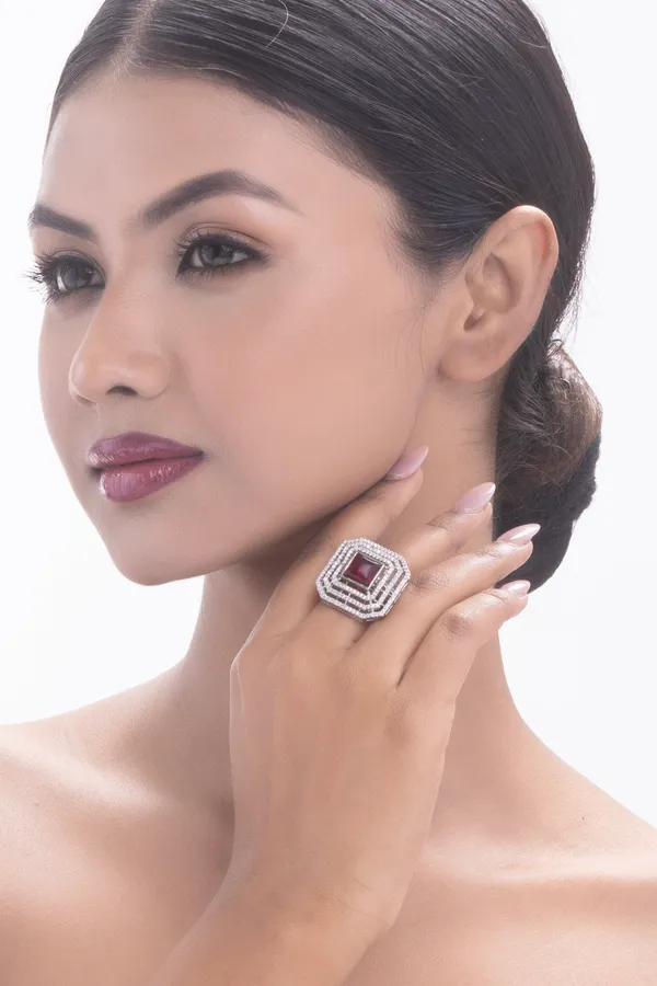 Red_Pota_Brass_Silver_Plated_Handcrafted_Water_Resistance_CZ_Stone__Ring_For_Women