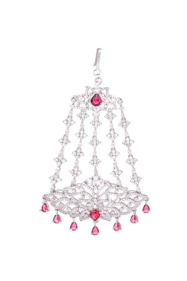 Hydro_Red_Brass__Silver_Plated_Handcrafted_Water_Resistance_CZ_Stone___Pasa_For_Women