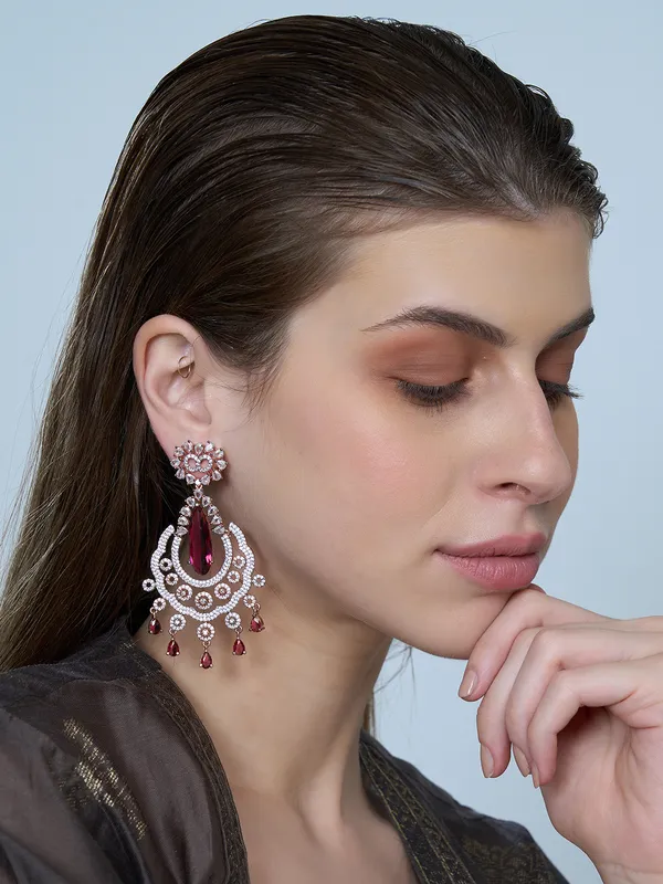 Red_Brass__Rose_Gold__Handcrafted_Water_Resistance_CZ_Stone__Earrings_For_Women