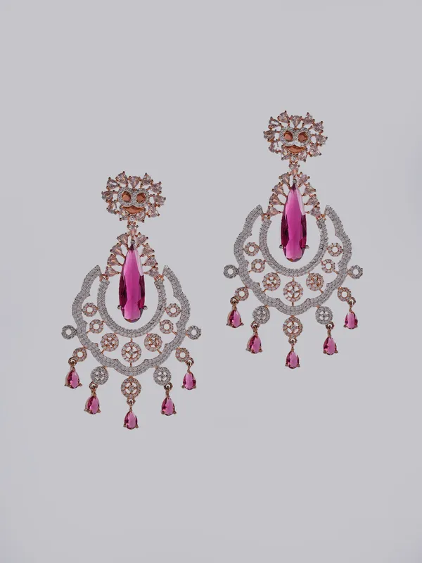Red_Brass__Rose_Gold__Handcrafted_Water_Resistance_CZ_Stone__Earrings_For_Women