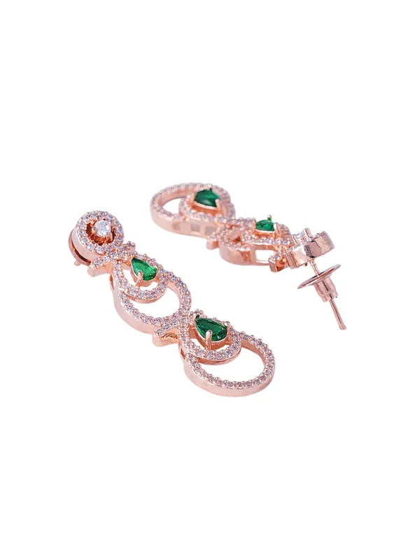 Green_Brass__Rose_Gold__Handcrafted_Water_Resistance_CZ_Stone__Necklace__Set_For_Women