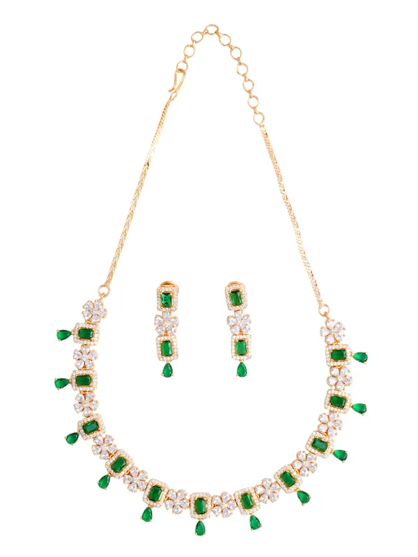 Green_Brass__Gold_Plated_Handcrafted_Water_Resistance_CZ_Stone__Necklace__Set_For_Women