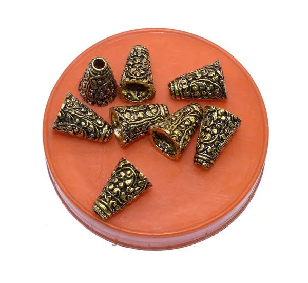 Golden_Tibetan_Alloy_Premium_Cone_Bead_Caps_For_Jewellery_Making