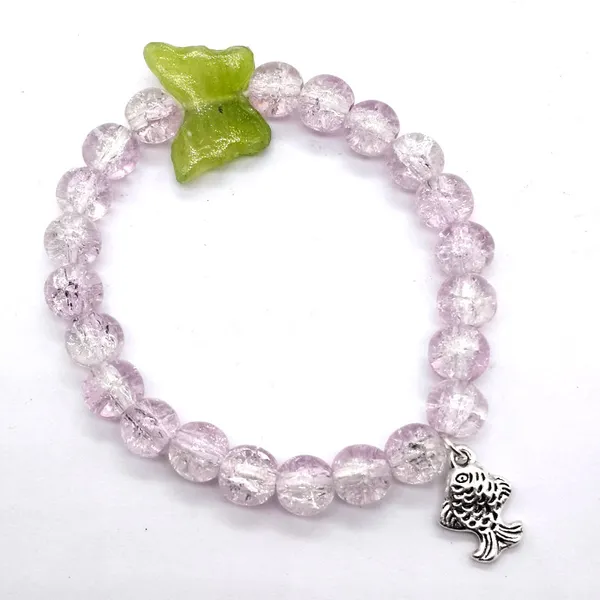 Light_Purple_Glass_Premium_Glass_Bead_Bracelet_For_Unisex
