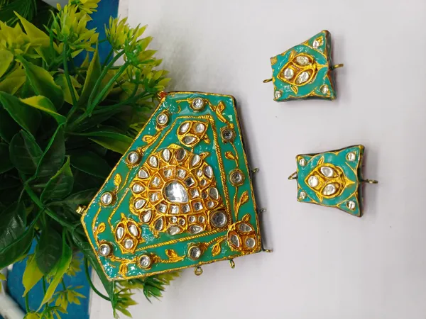 Turquoise_Alloy_And_Kundan_Stone_Premium_Kundan_Pendant_For_Jewellery_Making