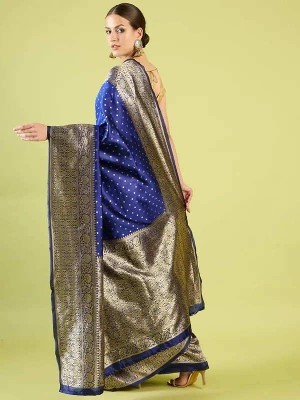 Blue_Printed_Pure_Banarasi_Regular_Saree_For_Women