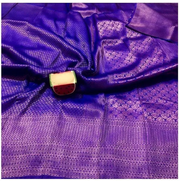 Dark_Blue_Printed_Pure_Banarasi_Regular_Saree_For_Women