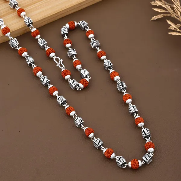 Original_Panchmukhi_Rudraksha_Mala_With_Ashtadhatu_Cube_Beads_|_7Mm_Beads_|_24_Inch_Long_Mala_For_Men_&_Women