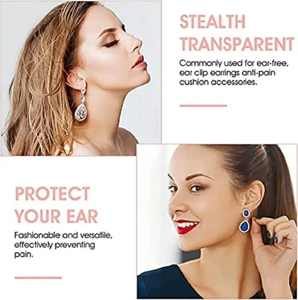 Transparent_Disposable_Ear_Lobe_Support_For_Unisex