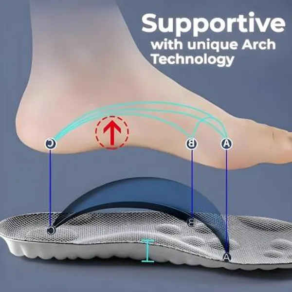 Grey_Pu_Foam_Soft_Bubble_5D_Cushion_Shoe_Pads_|_For_Men_And_Women
