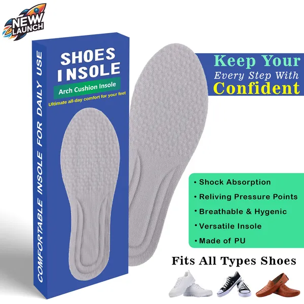 Grey_Memory_Foam_Comfortable_Athletic_Insoles_For_Unisex