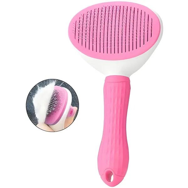 Pink_Plastic_Dog_Comb_Brush_Pet_Grooming_For_Daily_Use