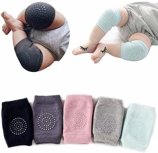 Multicolor_Cotton_Baby_Knee_And_Elbow_Safety_Pads_For_Crawling_Infants
