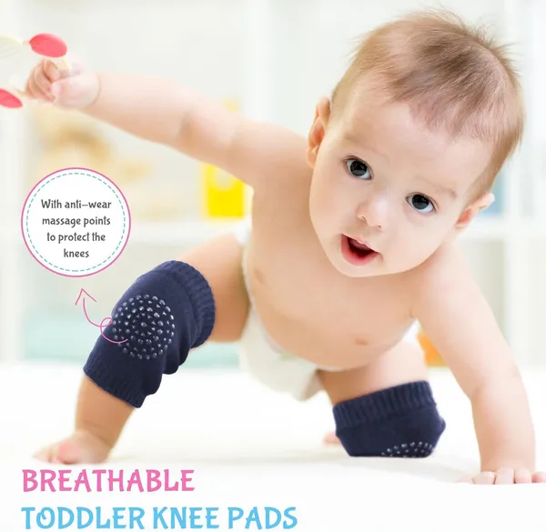 Multicolor_Cotton_Baby_Knee_And_Elbow_Safety_Pads_For_Crawling_Infants
