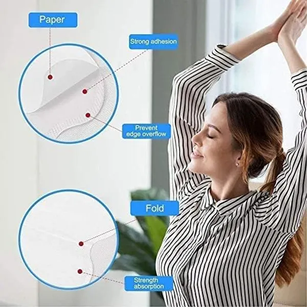 White_Underarm_Highly_Absorbent_Anti-Smell_Sweat_Pads_For_Unisex