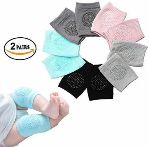 Multicolor_Cotton_Baby_Knee_And_Elbow_Safety_Pads_|_For_Crawling_Infants