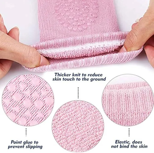 Multicolor_Cotton_Baby_Knee_And_Elbow_Safety_Pads_|_For_Crawling_Infants