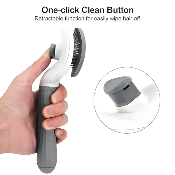 Grey_&_White_Plastic_Dog_Grooming_Comb_Brush
