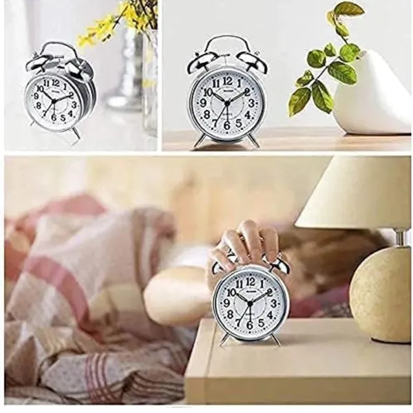 Silver_Analog_Alarm_Clock_|_For_Home_&_Office