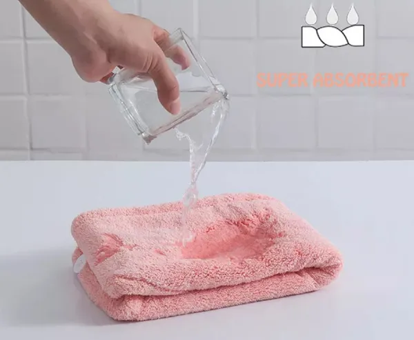 Pink_Microfiber_400_Gsm_Hair_Face_Beach_Bath_Towel_For_Unisex_(10_X_25_In)
