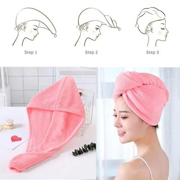 Pink_Microfiber_400_Gsm_Hair_Face_Beach_Bath_Towel_For_Unisex_(10_X_25_In)