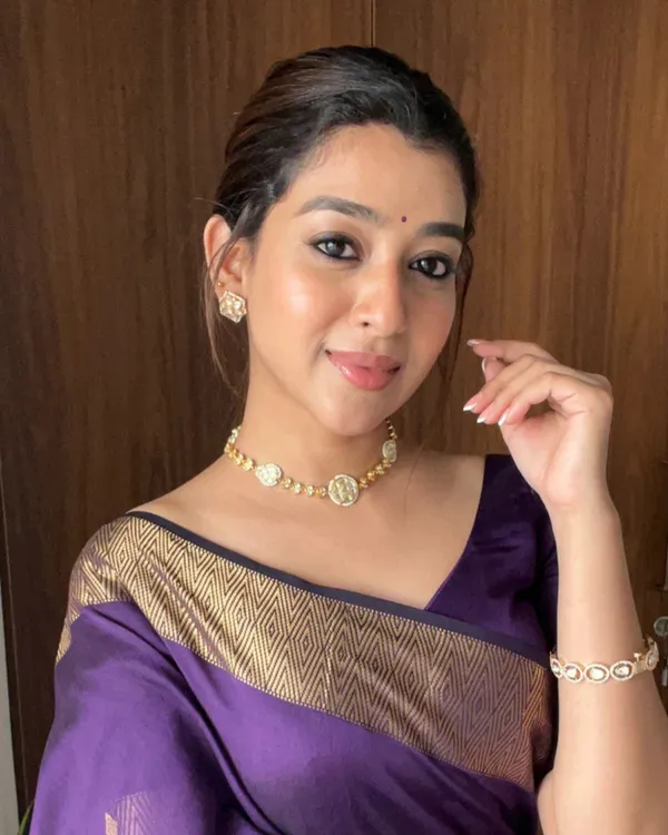 Purple_Color_Premium_Cotton_Silk_Saree_With_Classy_Blouse
